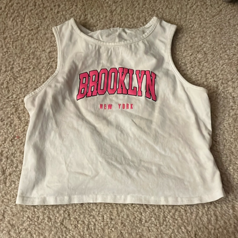 Brooklyn tank top/crop top